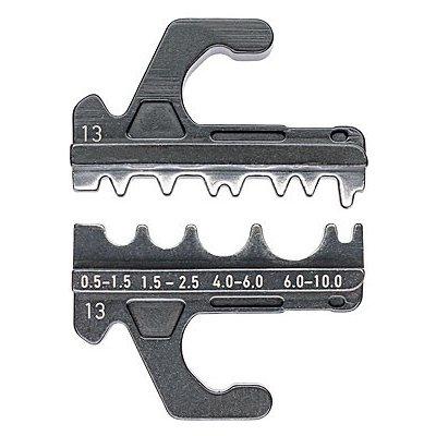 KNIPEX Lisovací konektor pro neizolované terminály + zástrčné spoje 08599 – Sleviste.cz