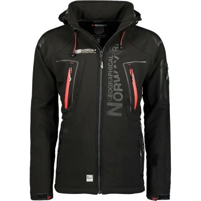 Geographical Norway Techno softshell černá – Zboží Mobilmania
