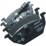 Přední brzdové destičky se signalizací opotřebení Zimmermann 1J0698151D Škoda Fabia, Fabia 2, Octavia, Roomster – Zboží Mobilmania