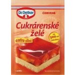 Dr. Oetker Cukrárenské želé červené 10 g – Zbozi.Blesk.cz