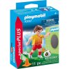 Playmobil Playmobil 70157 Fotbalista s brankou