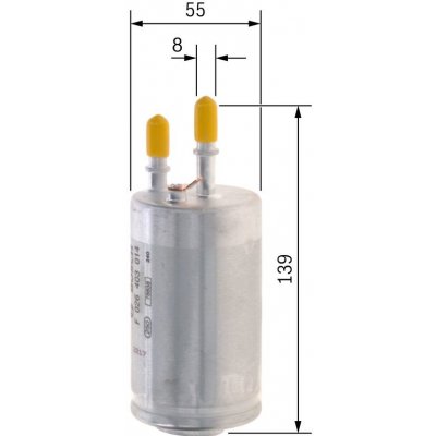 Palivový filtr BOSCH F 026 403 014 – Hledejceny.cz
