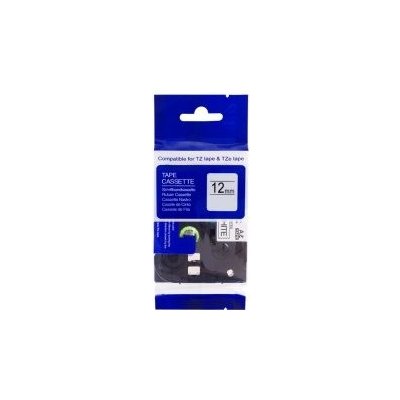 PrintLine Brother kompatibilní páska s TZE-131, TZ-131, 12mm, černý tisk/průsvitný podklad - PLTB01 – Zboží Mobilmania