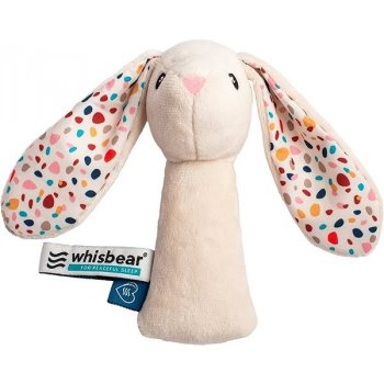 Whisbear chrastítko králík bílý