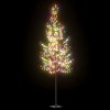 Vánoční stromek vidaXL Vánoční strom 600 LED diod barevné světlo třešňový květ 300 cm