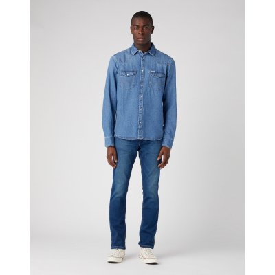Wrangler pánské jeans Greensboro Verve 112341412 – Zboží Dáma
