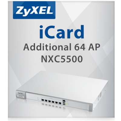 Zyxel iCard 64 AP NXC5500 Upgrade (LIC-AP-ZZ0005F) – Hledejceny.cz