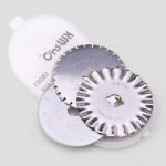 Sada řezacích nožů řez ve tvaru vlnky přerušovaný rovný pro řezačku papíru KW-triO 3804 – Zboží Dáma