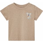 lupilu Dětské triko s BIO bavlnou hnědá – Zboží Mobilmania