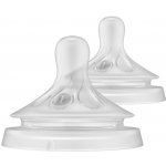 Philips Avent savička Natural Response 1 první průtok 2 ks transparentní – Zboží Dáma