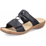 Rieker dámské pantofle 60885-00 černá – Hledejceny.cz