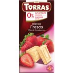 Torras Bílá s jahodami 75 g – Zboží Dáma