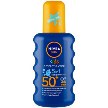 Nivea Sun Kids barevný spray na opalování SPF50+ 200 ml