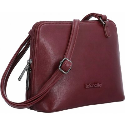 Le Sands crossbody kabelka MALÁ BORDÓ ELEGANCE Bordó – Zboží Mobilmania