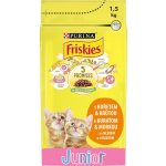 Friskies Cat Junior s kuřetem krůtou mlékem a se zeleninou 1,5 kg – Hledejceny.cz