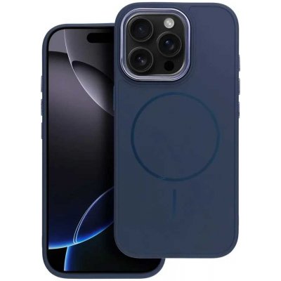 Frame Mag Cover Pouzdro kompatibilní s MagSafe pro iPhone 15 navy blue – Zboží Mobilmania