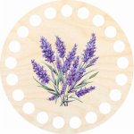 Dřevěný svět online Podtácek 10 cm, Levandule – Zboží Dáma Dřevěný svět online Podtácek 10 cm, Levandule – Zboží Dáma