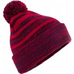 Beechfield Čepice s bambulí Team Stripe B 476 pletená red/navy Červená/navy – Hledejceny.cz