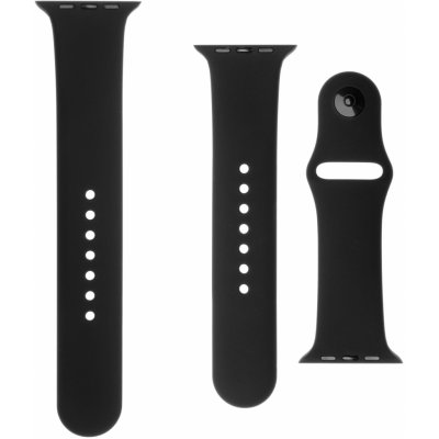 FIXED Silicone Strap na Apple Watch 38/40/41 mm černý FIXSST-436-BK – Zboží Mobilmania