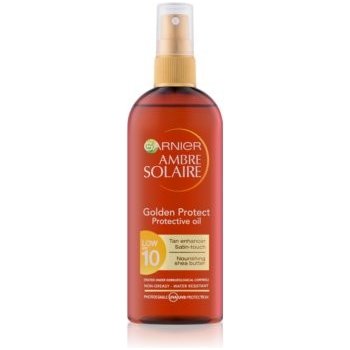 Garnier Ambre Solaire Golden Protec olej na opalování SPF10 150 ml