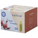 Kayser Náboje do sifonu na perlivou vodu CO2 25 ks – Zboží Dáma