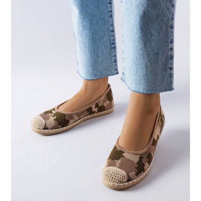 Benedum nazouvací espadrilky Zelené