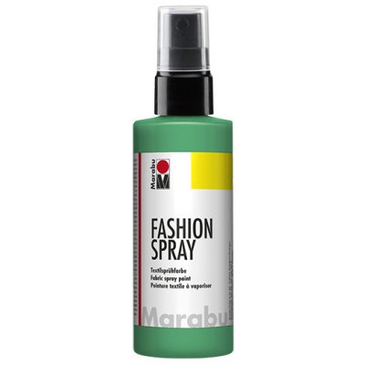 Barva na textil ve spreji Marabu Fashion-Spray 100 ml zelená jablko 158