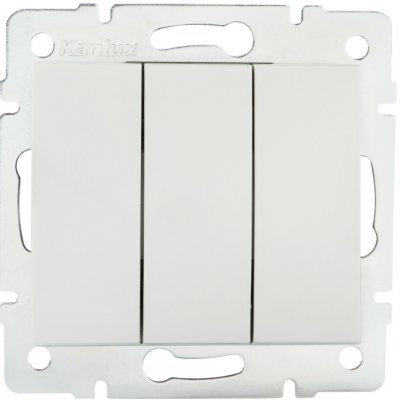 Kanlux LOGI Trojitý č. 3 bílá 25076 – Hledejceny.cz