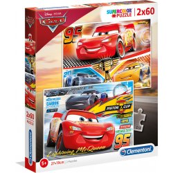 Clementoni CARS 3 2 x 60 dílků