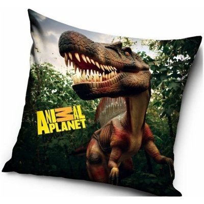 Carbotex polštář Animal Planet Tyrannosaurus Rex 40x40 – Sleviste.cz