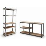 Geko Regál 180 × 90 × 40 cm G10875 – Hledejceny.cz