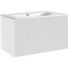 Koupelnový nábytek COMAD ICONIC 82-80 white, šířka 80 cm, matná bílá
