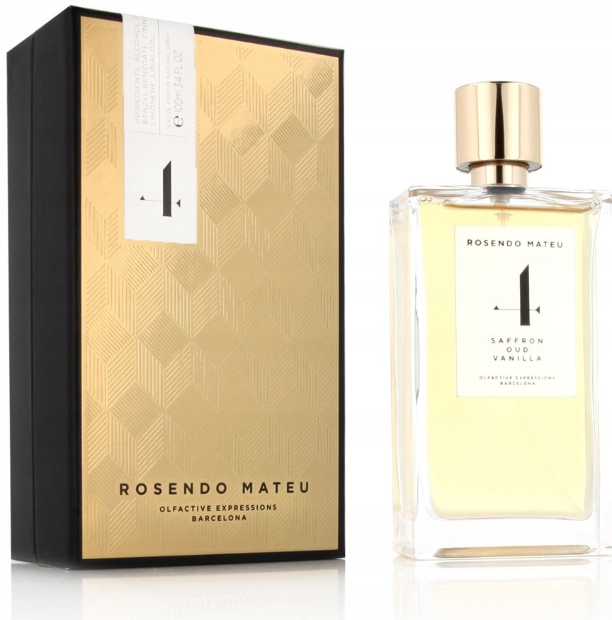 Rosendo Mateu Olfactive Expressions Nº 4 Saffron Oud Vanilla parfémovaná voda unisex 100 ml
