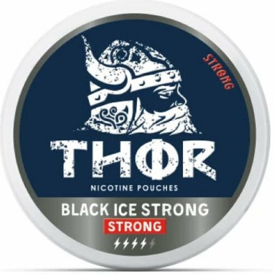 Thor Black Ice Strong 9,5 mg Slim 20 sáčků – Hledejceny.cz