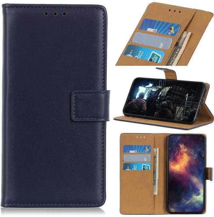 Pouzdro Case PU kožené peněženkové Samsung Galaxy S20 Plus - modrý