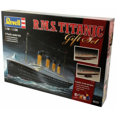 Revell Gift Set 05727 Titanic CO181:700 52481:1200 – Zboží Mobilmania