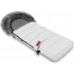 HappyBee Zimní Combi s kožíškem bílý – Zboží Dáma