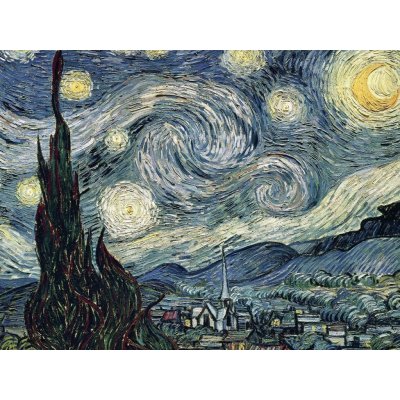 Ravensburger Gogh Hvězdná noc 162079 1500 dílků – Zboží Mobilmania
