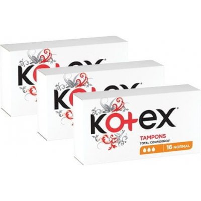 Kotex Normal 3 x 16 ks – Zboží Mobilmania