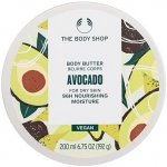 The Body Shop Avocado Body Butter hydratační tělové máslo 200 ml pro ženy – Zboží Dáma