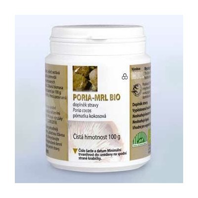 Poria MRL Bio mycélium/biomasa Pórnatka Kokosová 100 g – Hledejceny.cz