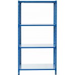 Majster Regál 200 x 60 x 30 cm L profil 5 polic zinek modrá – Sleviste.cz
