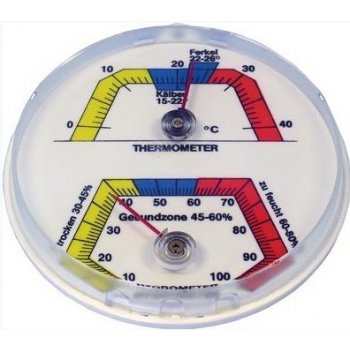 Teploměr vlhkoměr závěsný
