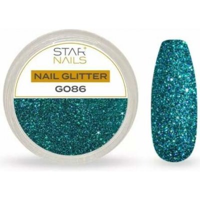 Starnails Nail Art zdobení glitter G086 – Zboží Mobilmania