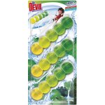 Dr. Devil WC Bicolor 5ball závěsný WC blok Natur Fresh 3 x 35 g – Zboží Mobilmania