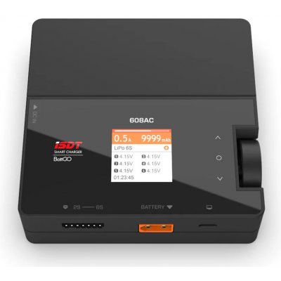 ISDT Charger 608AC DC 200W/AC 50W Smart – Hledejceny.cz