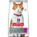 Hill's Science Plan Feline Young Adult Sterilised Cat with Duck 10 kg – Sleviste.cz