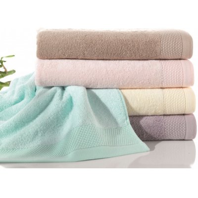 Soft Cotton Bambusový ručník BAMBOO Béžová 50 x 100 cm – Zboží Mobilmania