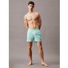 Koupací šortky, boardshorts Calvin Klein pánské plavky KM0KM00939 CCP mentolové