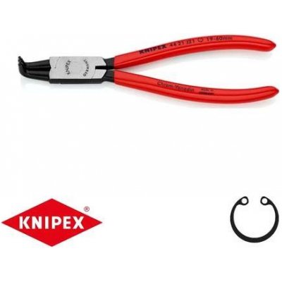 Knipex 44 21 J21, DIN 5256 D Kleště na pojistné kroužky 170 mm, vnitřní zahnuté – Hledejceny.cz